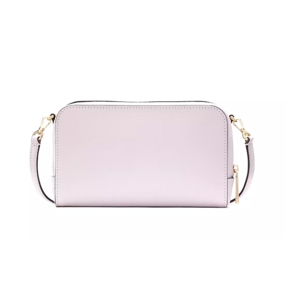 New Kate Spade Staci Dual Zip Around Crossbody Pastel Lavender - Picture 5 of 5